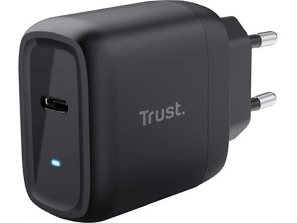 Een Trust Maxo USB-C oplader, 45 W koop je bij Muys Kantoor & Kado