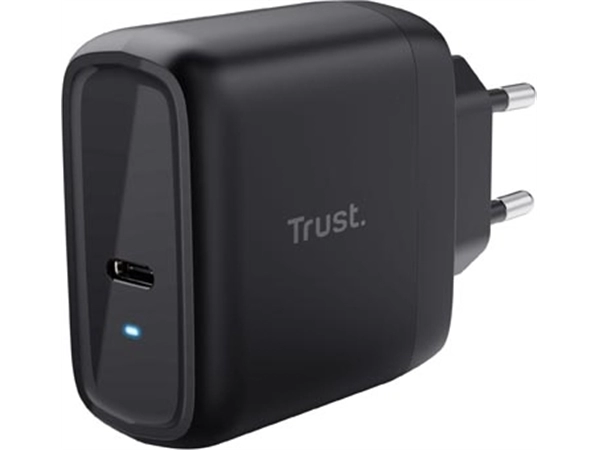 Een Trust Maxo USB-C oplader, 65 W koop je bij Muys Kantoor & Kado