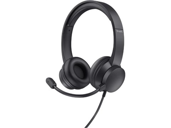 Een Trust USB Headset HS-201 koop je bij Muys Kantoor & Kado