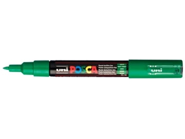 Een Uni POSCA paintmarker PC-1MC, 0,7 mm, groen koop je bij Muys Kantoor & Kado