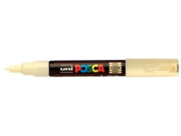 Een Uni POSCA paintmarker PC-1MC, 0,7 mm, ivoor koop je bij Muys Kantoor & Kado