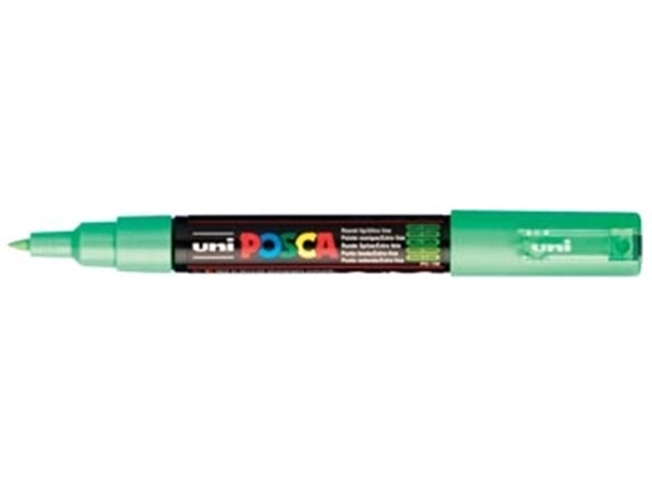 Een Uni POSCA paintmarker PC-1MC, 0,7 mm, lichtgroen koop je bij Muys Kantoor & Kado