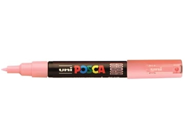 Een Uni POSCA paintmarker PC-1MC, 0,7 mm, lichtroze koop je bij Muys Kantoor & Kado