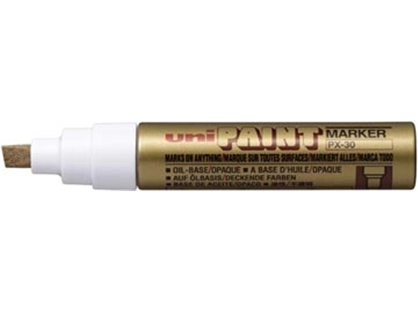 Een Uni Paint Marker PX-30 goud koop je bij Muys Kantoor & Kado