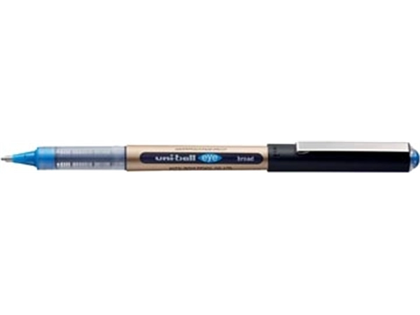 Een Uni-ball Eye Broad roller, schrijfbreedte 0,85 mm, blauw koop je bij Muys Kantoor & Kado