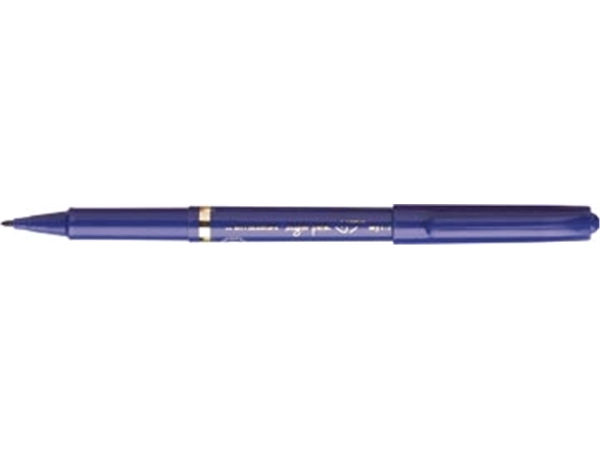 Een Uni-ball fineliner Sign Pen, 1mm, blauw koop je bij Muys Kantoor & Kado