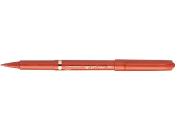 Een Uni-ball fineliner Sign Pen, 1mm, rood koop je bij Muys Kantoor & Kado