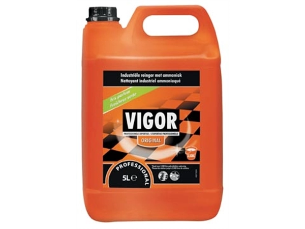 Een Vigor allesreiniger Original, flacon van 5 liter koop je bij Muys Kantoor & Kado