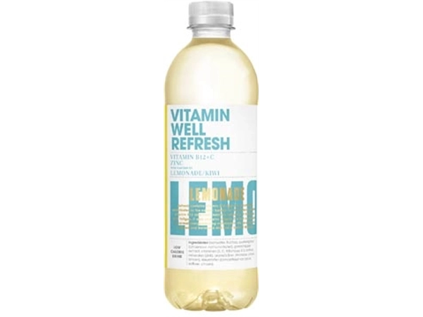 Een Vitamin Well vitaminewater Refresh, 500 ml, pak van 12 koop je bij Muys Kantoor & Kado