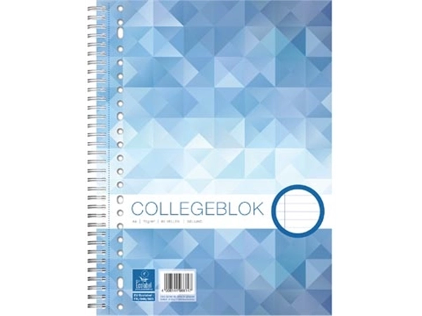 Een Work collegeblok, ft A4, gelijnd, 80 vel koop je bij Muys Kantoor & Kado