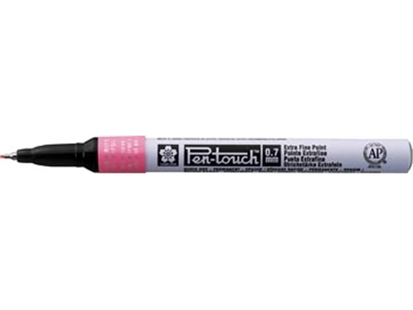 Een Sakura paint Marker Pen-Touch, extra fine, fluorescerend roze koop je bij Muys Kantoor & Kado