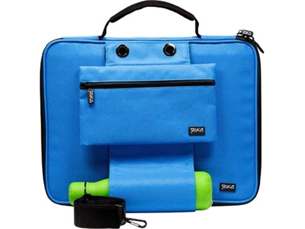 Een Yaka laptoptas voor 13,3 inch laptop, blauw koop je bij Muys Kantoor & Kado