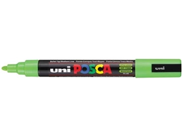 Een uni-ball Paint Marker op waterbasis Posca PC-5M appelgroen koop je bij Muys Kantoor & Kado