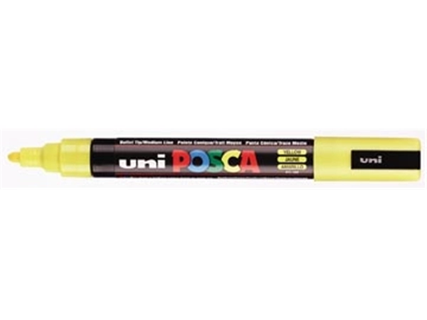 Een uni-ball Paint Marker op waterbasis Posca PC-5M geel koop je bij Muys Kantoor & Kado