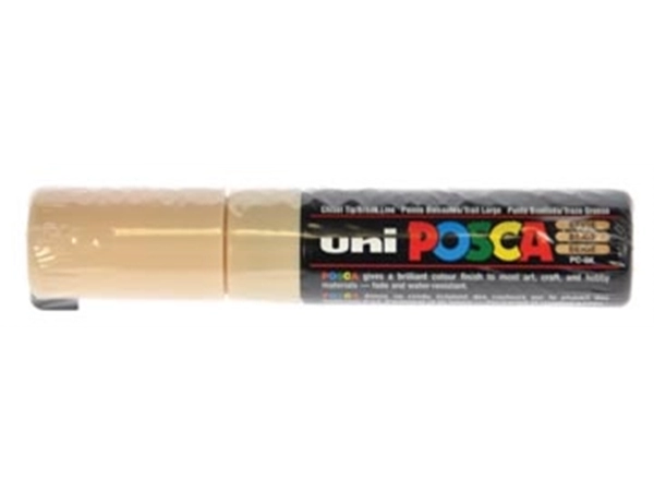 Een uni-ball Paint Marker op waterbasis Posca PC-8K beige koop je bij Muys Kantoor & Kado