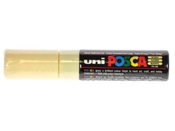 Een uni-ball Paint Marker op waterbasis Posca PC-8K ivoor koop je bij Muys Kantoor & Kado