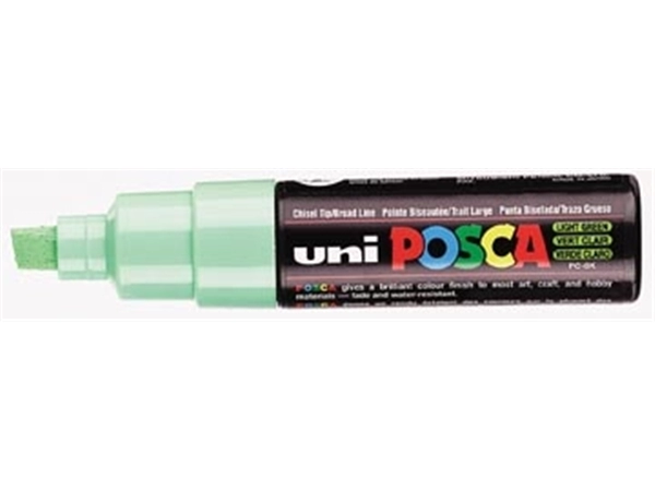 Een uni-ball Paint Marker op waterbasis Posca PC-8K lichtgroen koop je bij Muys Kantoor & Kado