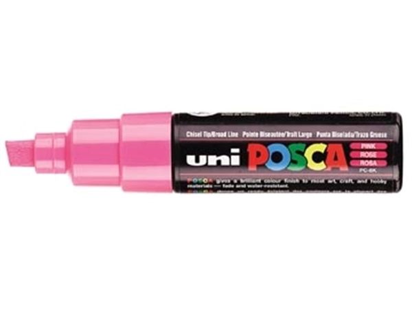 Een uni-ball Paint Marker op waterbasis Posca PC-8K roze koop je bij Muys Kantoor & Kado