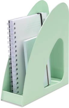 Een Han Re-Loop tijdschriftenhouder, voor ft A4/C4, PP, pastelgroen koop je bij Muys Kantoor & Kado