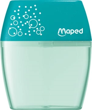 Een Maped Potloodslijper Shaker 2-gaats, op blister koop je bij Muys Kantoor & Kado