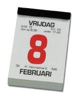 Een Dagblokkalender Huisvriend 2025 koop je bij Muys Kantoor & Kado