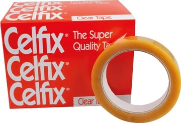 Een Celfix plakband cellulose ft 19 mm x 66 m koop je bij Muys Kantoor & Kado