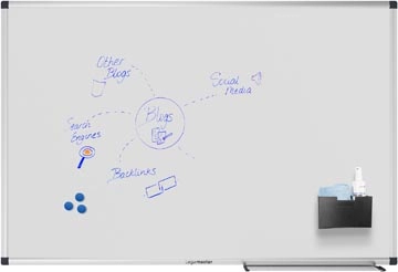 Een Legamaster magnetisch whiteboard Unite Plus, ft 60 x 90 cm koop je bij Muys Kantoor & Kado