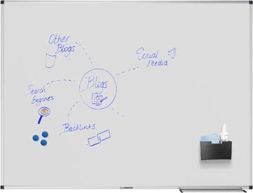 Een Legamaster magnetisch whiteboard Unite Plus, ft 90 x 120 cm koop je bij Muys Kantoor & Kado