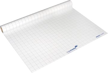 Een Legamaster Magic-Chart flipchart folie, ft 60 x 80 cm, wit, geruit, rol van 25 vel koop je bij Muys Kantoor & Kado