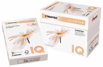 Een IQ Premium printpapier ft A4, 80 g, pak van 500 vel koop je bij Muys Kantoor & Kado