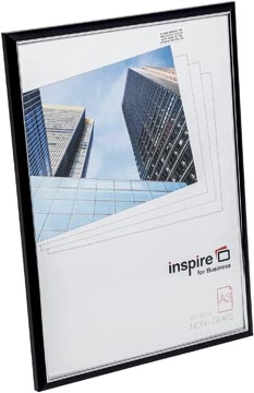 Een Inspire for Business fotokader Easyloader, zwart, ft A3 koop je bij Muys Kantoor & Kado