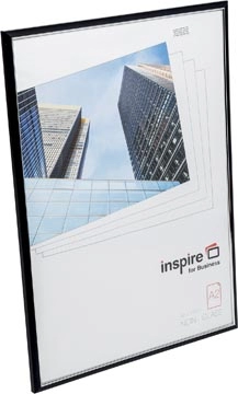 Een Inspire for Business fotokader Easyloader, zwart, ft A2 koop je bij Muys Kantoor & Kado