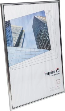 Een Inspire for Business fotokader Easyloader, zilver, ft A2 koop je bij Muys Kantoor & Kado