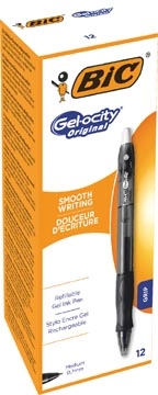 Een Bic gelroller Gel-ocity, zwart koop je bij Muys Kantoor & Kado