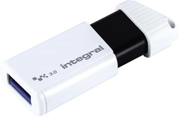 Een Integral Turbo USB 3.0 stick, 128 GB koop je bij Muys Kantoor & Kado