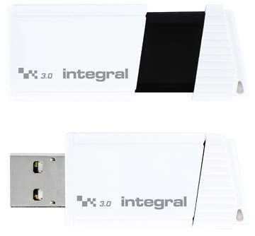 Een Integral Turbo USB 3.0 stick, 256 GB koop je bij Muys Kantoor & Kado