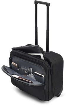 Een Dicota laptop trolley Eco Multi Scale, voor laptops tot 15,6 inch, zwart koop je bij Muys Kantoor & Kado