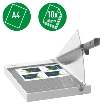 Een Leitz Precision hefboomsnijmachine Home Office, ft A4 koop je bij Muys Kantoor & Kado