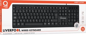 Een Qware toetsenbord Liverpool, azerty koop je bij Muys Kantoor & Kado