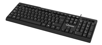 Een Qware toetsenbord Liverpool, qwerty koop je bij Muys Kantoor & Kado