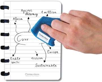 Een Correctbook A6 Original: uitwisbaar / herbruikbaar notitieboek, gelijnd, Forest Green (bosgroen) koop je bij Muys Kantoor & Kado