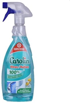 Een Carolin glasreiniger, spray van 650 ml koop je bij Muys Kantoor & Kado