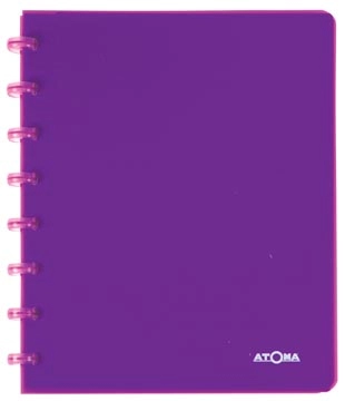 Een Atoma Trendy schrift, ft A5, 144 bladzijden, PP, gelijnd, geassorteerde kleuren koop je bij Muys Kantoor & Kado