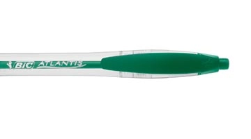 Een Bic balpen Atlantis Classic groen koop je bij Muys Kantoor & Kado