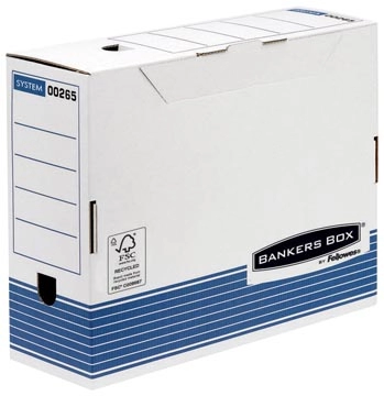 Een Archiefdoos Bankers Box voor ft A4 (31,5 x 26 cm), 1 stuk koop je bij Muys Kantoor & Kado