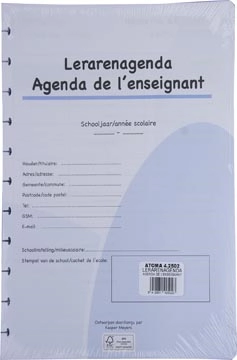 Een Atoma vulling voor lerarenagenda, A4 koop je bij Muys Kantoor & Kado