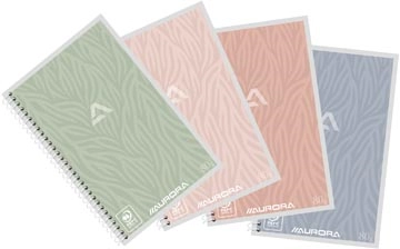 Een Aurora Writing 80 Design spiraalschrift, ft A6, 120 bladzijden, blanco koop je bij Muys Kantoor & Kado