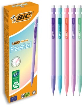 Een BicMatic pastel vulpotlood koop je bij Muys Kantoor & Kado