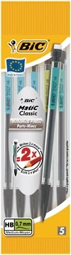 Een Bic vulpotlood BicMatic Classic blister van 5 stuks koop je bij Muys Kantoor & Kado