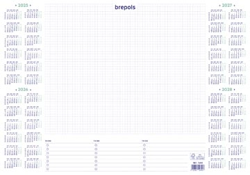 Een Brepols Bureau onderlegblok, 2025 koop je bij Muys Kantoor & Kado